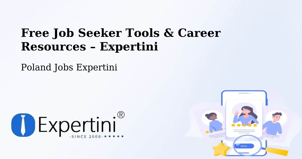 Free Job Seeker Tools & Career Resources – Stargard - Stargard, Poland Jobs Expertini