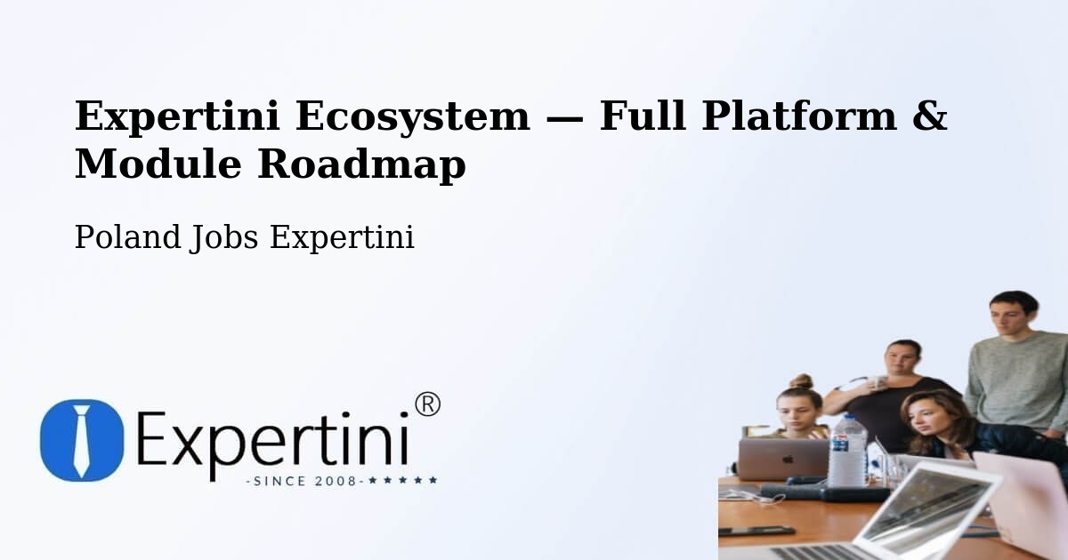 Expertini Ecosystem — Full Platform & Module Roadmap – Stargard