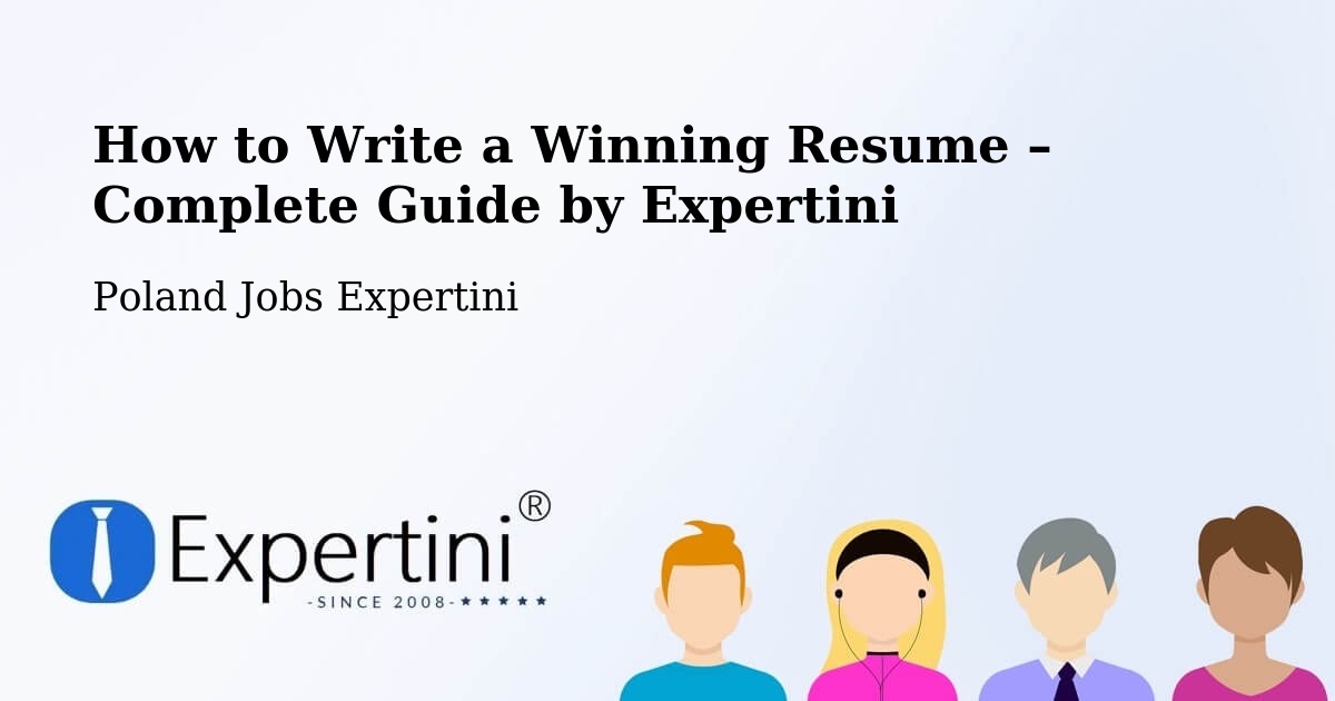 Resume Writing Guide for Job Seekers – Stargard - Stargard, Poland Jobs Expertini