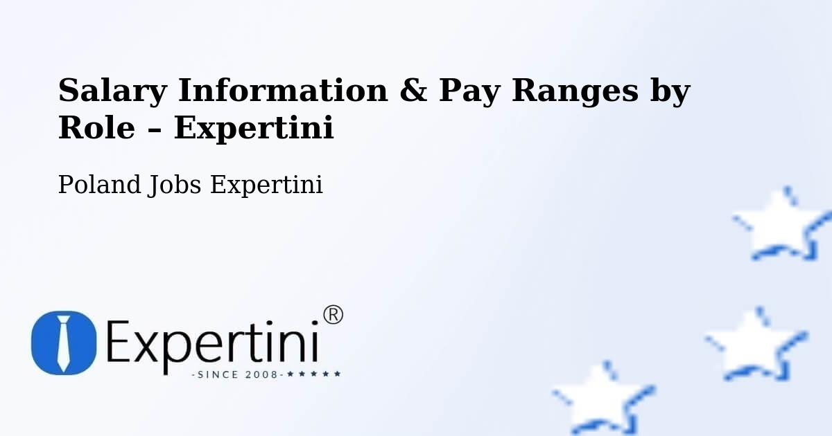 Salary Information & Pay Ranges – Stargard - Stargard, Poland Jobs Expertini